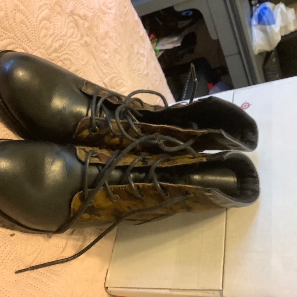 Camouflage boots - Picture 5 of 5